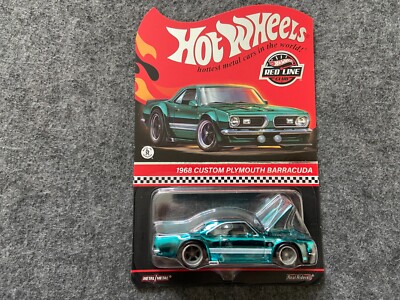 ホットウィール　RLC　レッドラインクラブ　１９６８ カスタムプリマスバラクーダ s-l400.jpg