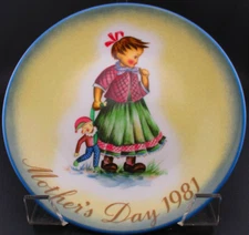 Playtime Inspired by Berta Hummel, Mother's Day 1981, Schmid, COA & Original Box