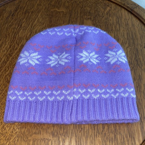 Batgirl/Batman Purple/Pink Winter Hat Snow Cap Beanie DC Comics Sz 2T-5T - Picture 7 of 12