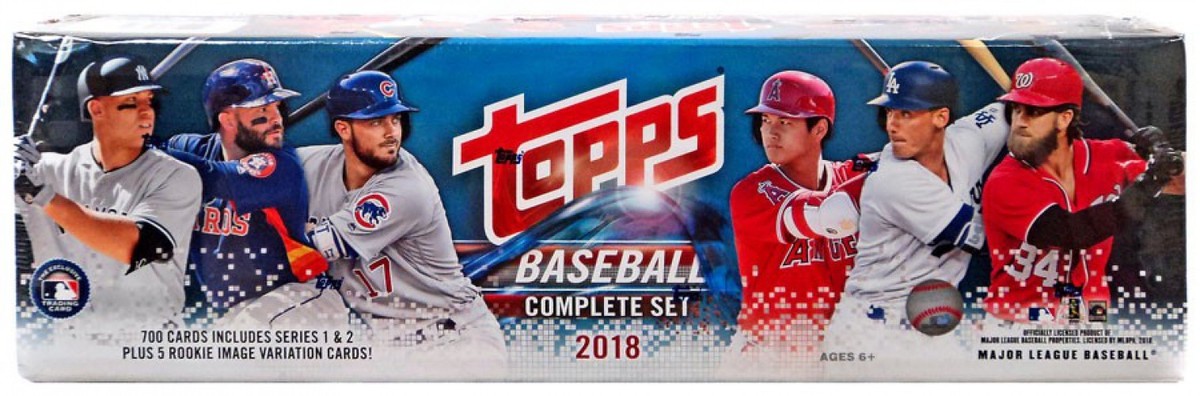 MLB 2018 Topps Baseball Cards Complete Set [Series 1 & 2] | eBay