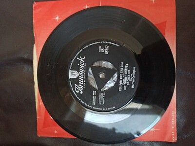 45 Rpm Single Record '7 Tea For Two Cha Cha Tommy Dorsey 