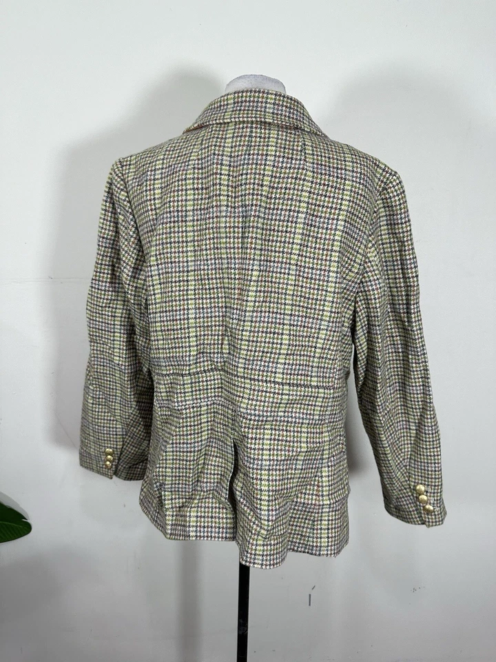 Chaqueta de mujer Talbots color verde manga larga talla 16W Foto 3 de 4