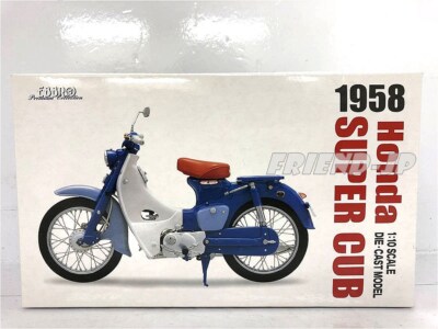 エブロ 1/10 ホンダ スーパーカブ HONDA SUPER CUB 1958 EBBRO 1/10 Scale Honda SUPER CUB 1958 Blue w/Original Box | eBay