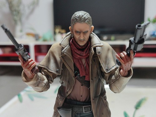 Official Play Arts Kai Metal Gear Solid V Ocelot Phantom Pain 10" Action Figure - Picture 8 of 10