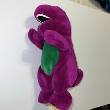 Vintage 1992 Lyons Group Dakin Barney The Purple Dinosaur Plush 12"...