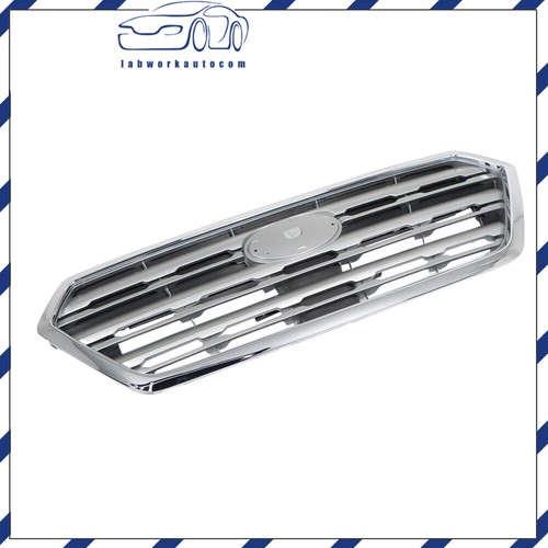 Front Bumper Grill Grille Chrome Plastic Fit For 2015-2017 Subaru Outback New - Picture 5 of 12