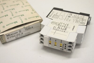 MOELLER 1 W 0,05 s - 100 h Multifunktion 24 - 240 V AC/DC Zeitrelais ETR4-69-A