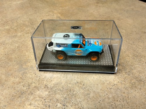 Hot Wheels GULF RACING LIVERY FORD BRONCO R W/REAL RIDERS -CUSTOM- VERY SHARP!!!