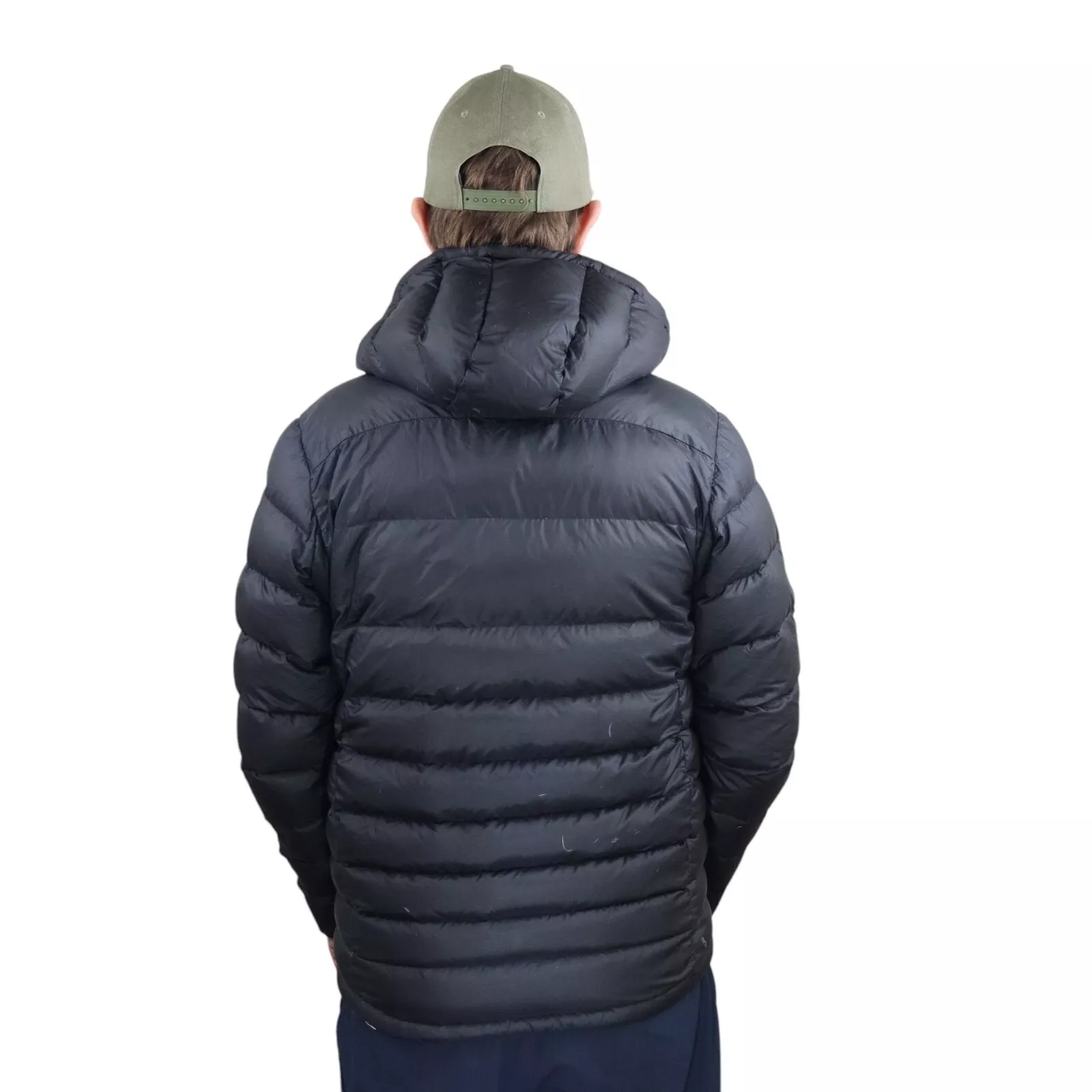 patagonia hi-loft goose down quilted puffer jacket