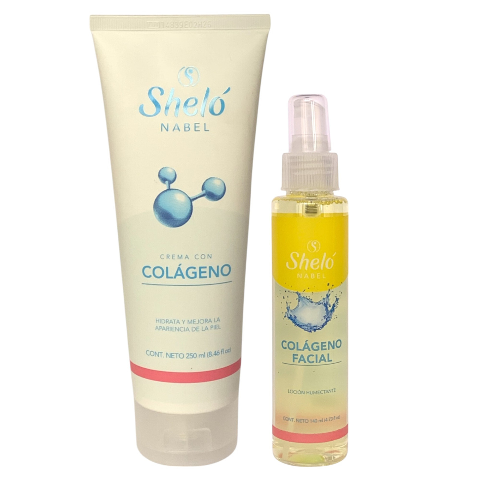 Crema Facial de Colagemo 250ml. + Locion Humectante Colageno Facial 140ml.