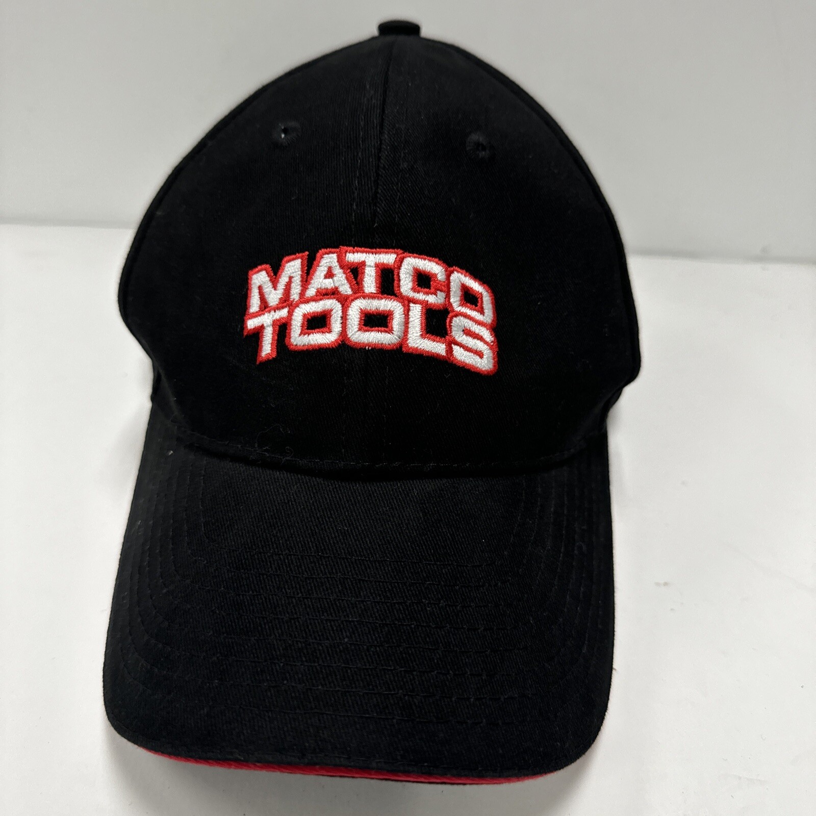 Matco Tools Black Baseball Cap Hat Strapback Embroidered Logo We're The Source