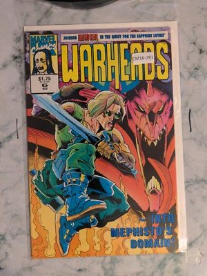WARHEADS #6 7.0 MARVEL UK COMIC BOOK CM16-281