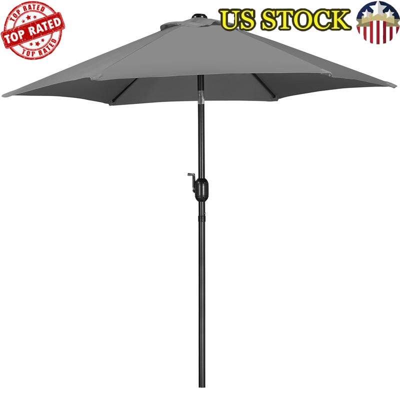 2 seater patio set with umbrella PURPLE LEAF 14ft Patio Market Umbrella with Base Double-sided Sun Beach Umbrellas with Crank for Pool Beach Deck Backyard Cream, White