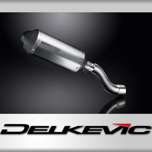 Ducati Monster 1200 & 821 2014-2020 Slip On 10" X-Oval Titanium Exhaust Muffler - 第 1/6 張圖片
