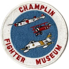 CHAMPLIN FIGHTER MUSEUM MILITARY PATCH