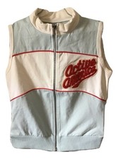 MET SHE GIACCA TRACK FIELD FASHION SMANICATO NYLON GILET JACKE JACKET SIZE L