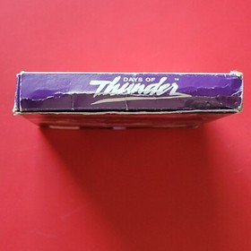 Juego Nintendo NES Days of Thunder con Caja y Manual Funciona Tom Cruise Racing