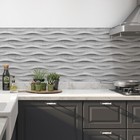 Küchenrückwand Küchenspiegel Fliesenspiegel Spritzschutz Aluverbund BETONOPTIK