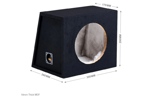 Caja de graves sellada de alta calidad para subwoofer de 8 pulgadas (MDF 18 mm de grosor) - Imagen 3 de 8