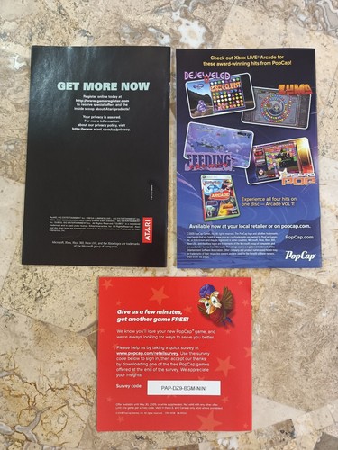 POPCAP ARCADE VOL 2 + QUBED ✨Xbox 360✨ USA Complete & Nice! -- Rare! - Picture 3 of 8