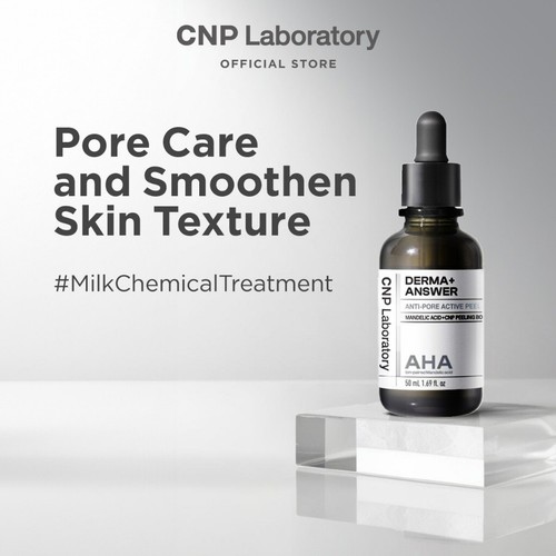 CNP Labor AHA Derma Answer Anti-Poren Aktiv Peel Ampullen Set 50ml + 15ml - Bild 7 von 8