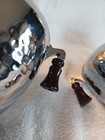 Vintage Art Deco Chrome Sugar & Creamer  Bakelite Handles Shiny! — photo 8
