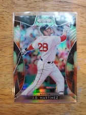 J.D. Martinez 2019 Prizm Baseball - COSMIC HAZE #91 - Boston Red Sox