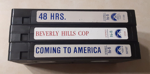 Vintage Eddie Murphy VHS Lot Beverly Hills Cop 48 Hrs. Coming to America - Picture 7 of 7
