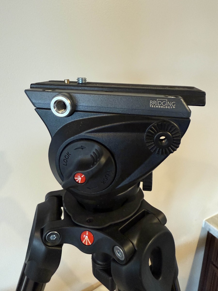 Manfrotto MVH500A Fluid Head with MVT502AM 2 Stage Tripod