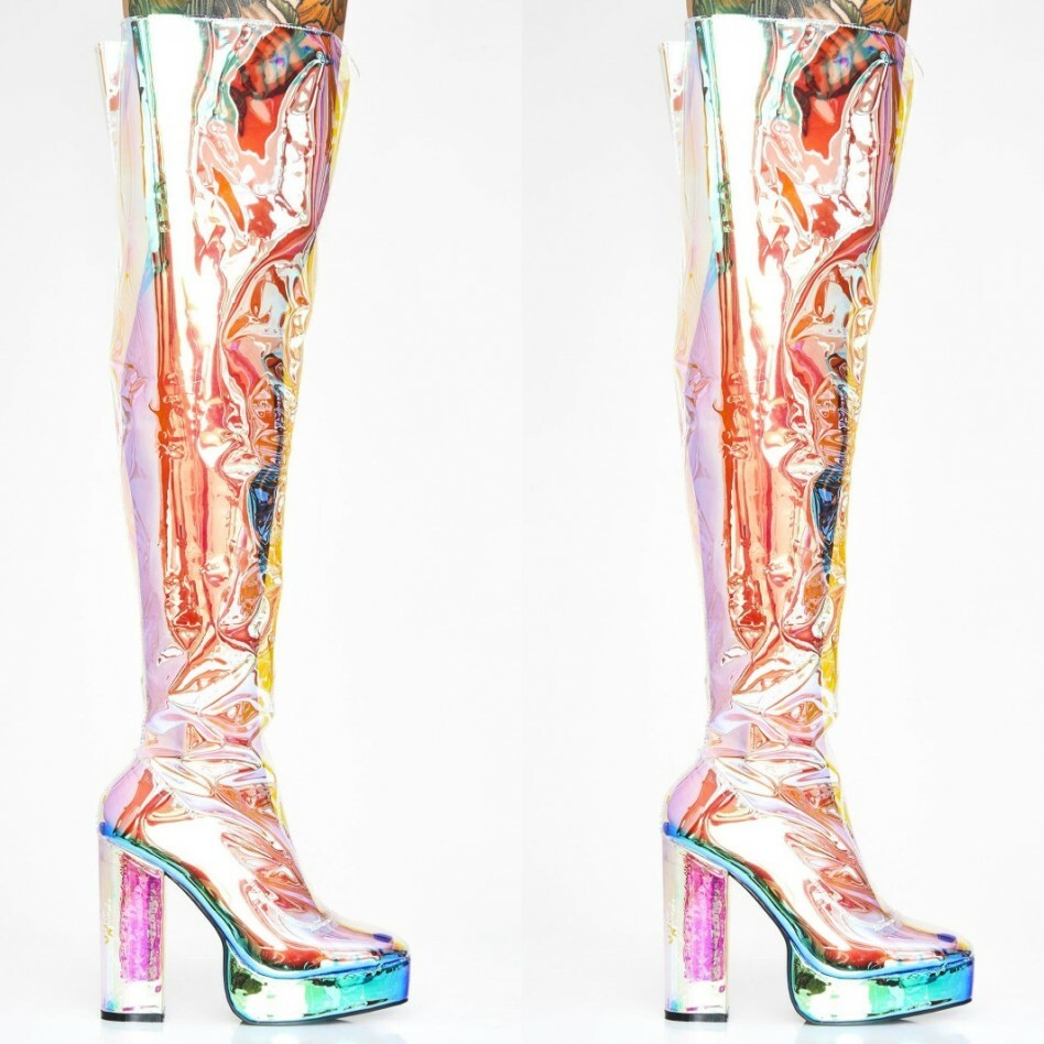 なほちょ NWOB FREE PEOPLE North Star Over The Knee Boot Size 37(6.5