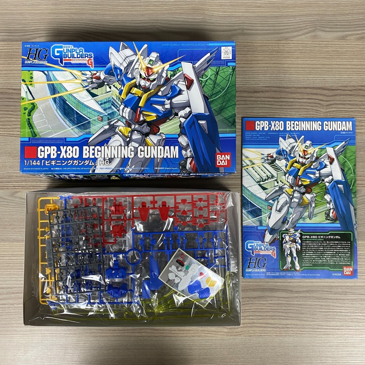 1/144 GUNDAM HG GPB-X80 BEGINNING GUNPLA BUILDERS 001 BANDAI | eBay