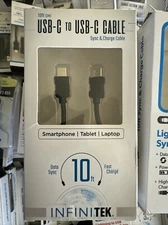 USB C To USB C 10 Foot cable