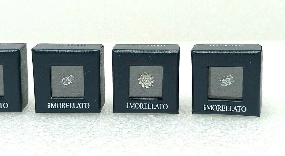 Charm morellato lotto di 6 drops steel charm per ciondolo bracciale in acciaio - Immagine 3 di 4