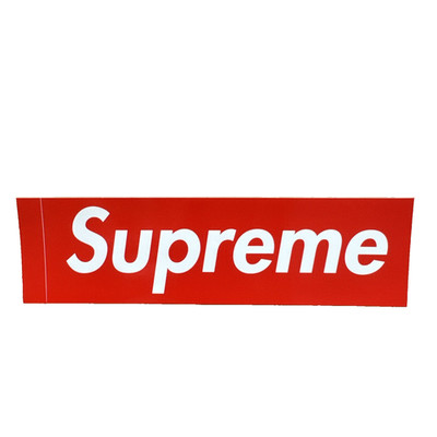 Supreme Box Logo Aufkleber Sticker Neu Original Rot Red 