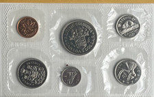 CANADA 1971 Uncirculated Coin Prooflike Set Royal Canadian Mint