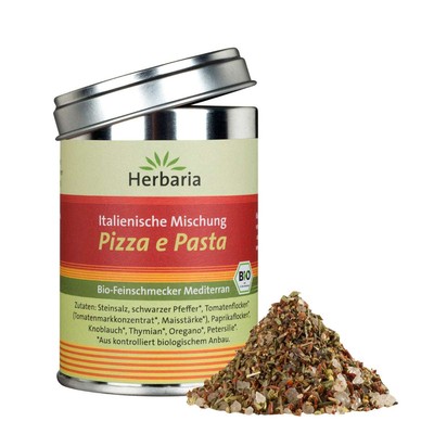 Herbaria Pizza e Pasta Gewürzmischung Bio 100 g