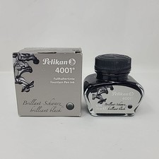 Pelikan 4001 Bottled Ink - Brilliant Black - 30ml - 301051 - New in Box