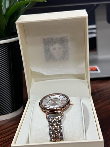 Anne Klein Women's Iridescent Bracelet Watch Silver/Rose Gold - New AK2159 - Picture 2 of 7