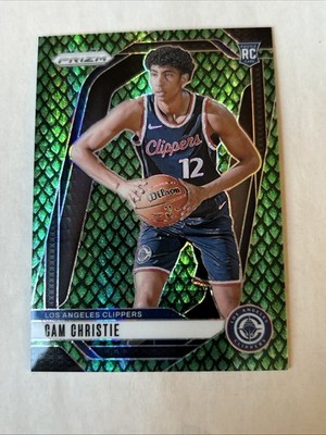 2024-25 Panini Prizm Cam Christie #242 Jade Dragon Scale 1/48  First on Print