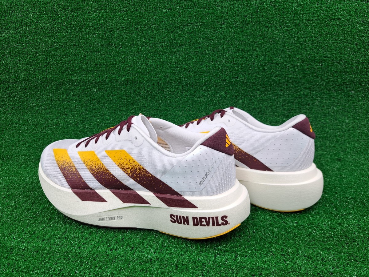 Adidas Adizero Evo SL Arizona ASU Sun Devils Running Shoes Men's