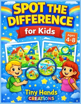 Spot the Difference: A Vibrant Puzzle Adventure for Kids Ages 4-8!