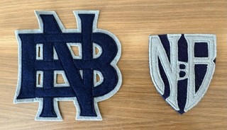 Vintage Nightingale Bamford School NYC Felt Letters 1970s