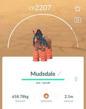    Mudsdale Trade     Pokémon Go Event / Saf...