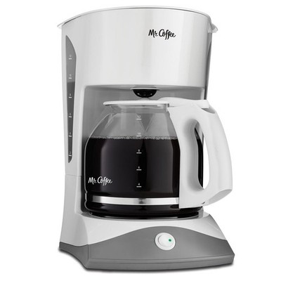 Mr. Coffee  Simple Brew 12-Cup Switch Coffee Maker 12-Cup, White