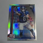2025 Topps Chrome NFL Jaxson Dart RC Refractor #306 New York Giants Rookie QB