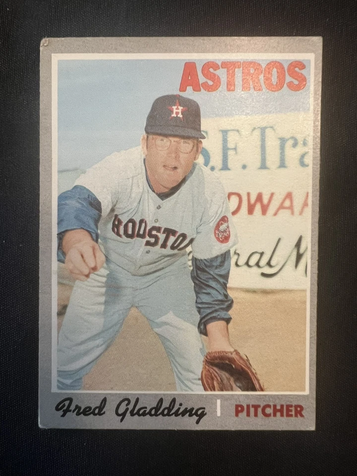Lote de 16 cartas 1970 Topps Houston Astros (estimado en buen estado-excelente) 1 número alto Foto 4 de 4