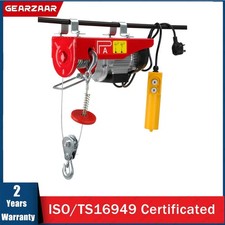 Electric Winch Scaffold Hoist Winch Crane 550W For Garage Lifting Set Portable