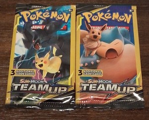 Pokemon Sun and Moon Team Up Booster Pack | eBay