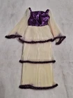 Vintage Marie Osmond Deepest Purple #9817 Dress Only Barbie Mattel 1977-78
