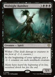 Midnight Banshee #80 Commander: Lorwyn Eclipsed